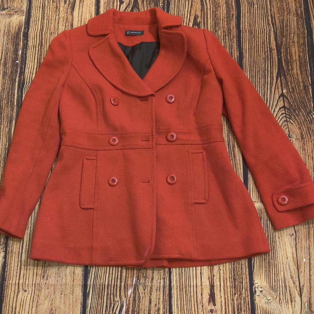 International concepts red coat